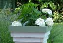 The Bloxham Wooden Planter, available from thelichfieldplantercompany.co.uk.