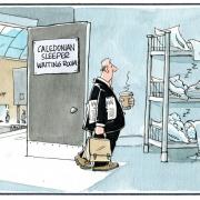 Caledonian sleeper delayed again.