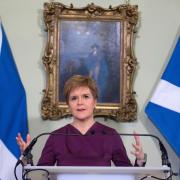 Nicola Sturgeon will make the announcement at Bute House. Photograph: Neil Hanna/PA