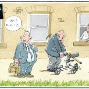 Camley’s Cartoon on Saturday, April 18: Doing their bit for the NHS