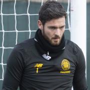 LENNOXTOWN, SCOTLAND - MARCH 03: - Celtic goalkeeper Craig Gordon is pictured during a Celtic training session, on March 03, 2020, in Glasgow, Scotland. (Photo by Craig Foy / SNS Group).