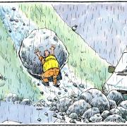 Camley’s Cartoon on Saturday, August 8: A83 closed yet again