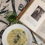 SPINACH AND FONTINA RISOTTO