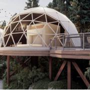 A 'Centre Parks' style woodland retreat is to be created at the former Barony colliery, near Auchinleck in East Ayrshire, with geodesic domes