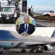 Here are all the things US President Joe Biden takes with him on international trips