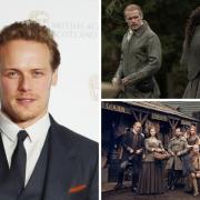 Outlander star Sam Heughan. Pictures: Starz/PA