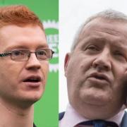 Green MSP Ross Greer and SNP MP Ian Blackford
