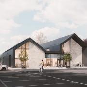 Inverclyde Learning Disability Hub artist's impression.