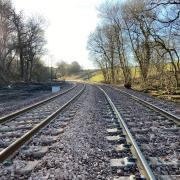 Track work on the Levenmouth Rail Link has passed the half-way point