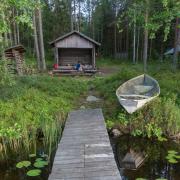 A public sauna in Finland