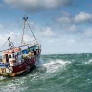 Radio 4 was broadcast by a ship at sea (stock pic)
