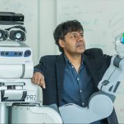 A researcher at the Edinburgh Centre for Robotics. Advances in artificial intelligence and automation could see robots performing surgery unaided in future (Pics: Chris Scott/CornerShopPR)