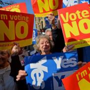 Yes and No supporters in 2015