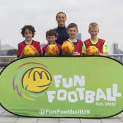 Samantha Kerr joined children for a McDonald’s Fun Football session at The Riverside Museum, Glasgow. McDonald’s provides free fun football coaching for 5–11-year-olds across the UK.