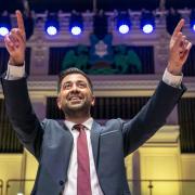 Humza Yousaf in Dundee