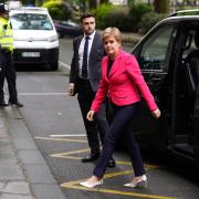 Former first minister of Scotland Nicola Sturgeon arrives to give evidence to the UK Covid-19 Inquiry at Dorland House in London