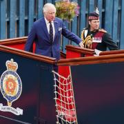 King Charles visits the Royal Yacht Britannia in Edinburgh