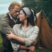 Jamie Fraser (Sam Heughan) and Claire Fraser (Caitríona Balfe) in Outlander Season 7