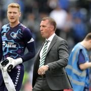 Brendan Rodgers cut a disconsolate figure after Celtic crashed out of the Viaplay Cup to Kilmarnock.