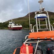 The vessel hit ground near Skye
