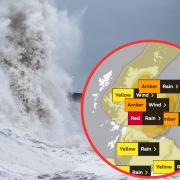 The Met Office has announced a red weather warning for parts of Scotland