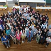 Current members of the Scottish Youth Parliament gathered for SYP’s 79th National Sitting at Kirkwall Grammar School in Orkney in July 2023.