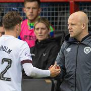 Hearts manager Steven Naismith has played a pivotal role in the career of young Aidan Denholm.