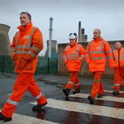 Employees at the Grangemouth petrochemical plant