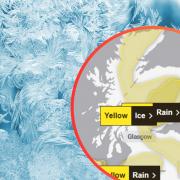 The Met Office has announced ice and heavy rain warnings for Scotland