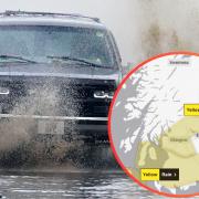 Storm Elin is bringing heavy rainfall and high winds to the UK this weekend