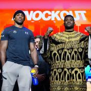 Anthony Joshua is set to fight Francis Ngannou on March 8 in Saudi Arabia (Zac Goodwin/PA)