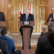 Boris Johnson flanked by Chief Medical Officer for England Chris Whitty (left) and England’s Chief Scientific Adviser Sir Patrick Vallance. Would we have fared better if they had set policies for the whole of the UK during Covid?