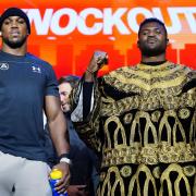 Frank Warren believes Francis Ngannou can upset Anthony Joshua with a shock victory (Zac Goodein/PA)