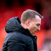Celtic manager Brendan Rodgers was aware of fan discontent in the away end at Pittodrie, but says it can't affect his players.