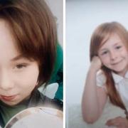 Hallie Chan (left), 12 and Sunny Hogg, 14, who went missing from a house