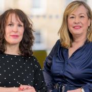 Karen Townsend and Lesley Davidson, co-directors of The Beacon Arts Centre