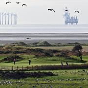 A new electrical spine could carry power created in Scotland in offshore wind farms to England