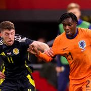 Scotland fell to a 4-0 defeat to the Netherlands