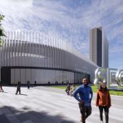 Impression of the new SEC conference centre