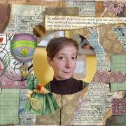 Wendy Woolfson has written of her cancer in a book that combines her collage art
