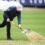 The game between Dundee and Rangers has been postponed again despite the best efforts of the Dens Park ground staff.
