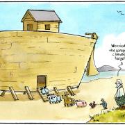 Our cartoonist Steven Camley's take on ferry contracts