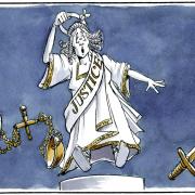 Our cartoonist Steven Camley's take on juryless trials