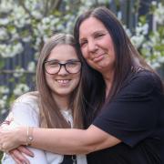 Bailey Lothian and her mother, Angela. Analysis of her DNA by Edinburgh scientists has identified a new genetic mutation which causes the lung disease, PCD