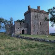 Balvaird Castle in Glenfarg.