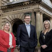 The team from Sallyport Finance: Michelle Carroll, Kirsty Neely, Andy Tait, Joanna Cashmore and Allan Dempsie