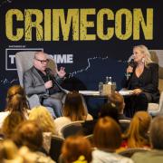 James J McIntyre AKA Jimmy Two Guns at Crimecon at the Hilton in Glasgow