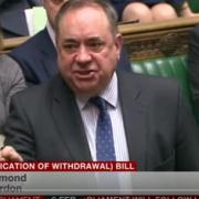 Mr Salmond takes issue with Deputy Speaker Lindsay Hoyle. See Afore Ye Go, below. Pic: YouTube