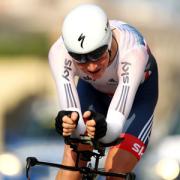 DOHA, QATAR - OCTOBER 10:  Tao Geoghegan Hart of Great Britain competes in the Men's U-23 Individual Time Trial during day two of the UCI Road World Championships on October 10, 2016 in Doha, Qatar.  (Photo by Bryn Lennon/Getty Images).