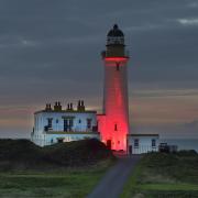 Turnberry Lights Up Red For Poppy Scotland Appeal